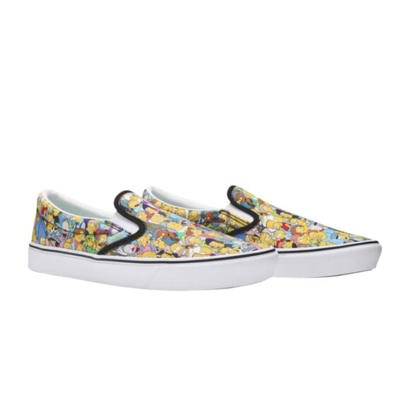 Vans Comfycush Slip-On \'The Simpsons\' Mens Lifestyle Shoes NEW main image 5